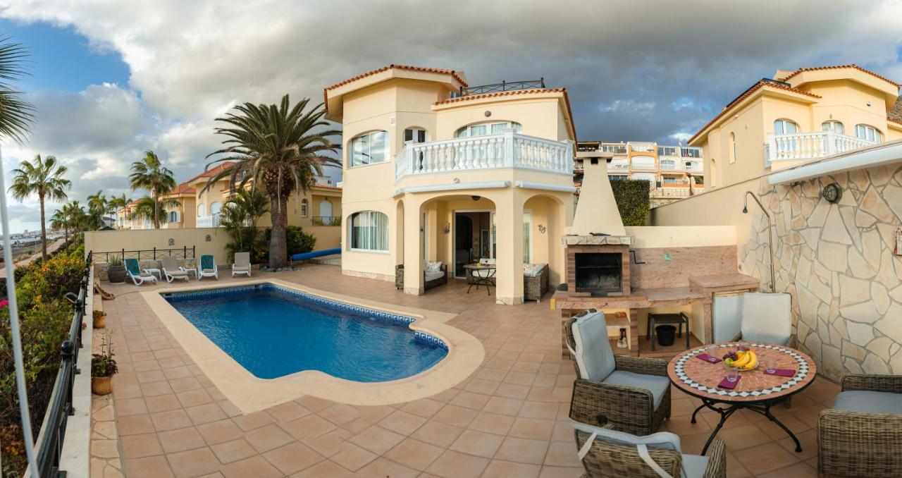 Villa Faya On The First Ocean Line With New Heated Pool 로스크리스티아노스 외부 사진